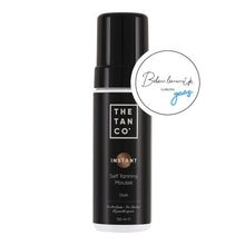 Indlæs billede til gallerivisning The Tan Co. Selvbruner Mousse - Instant/ Dark - The Tan Co
